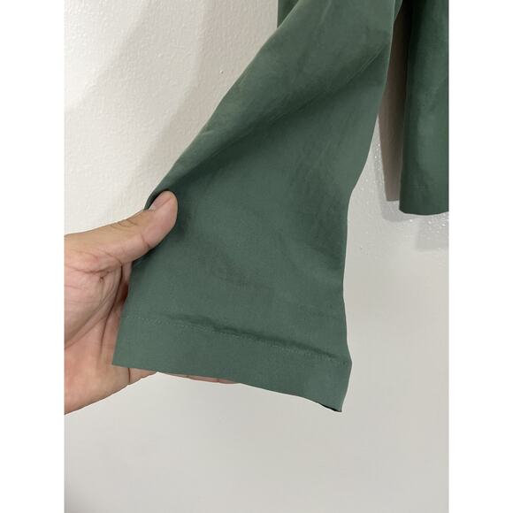 Eileen Fisher Drapey Tencel Blend Jacket S Quiet Luxury Minimalist Scandi Crop - Picture 4 of 15